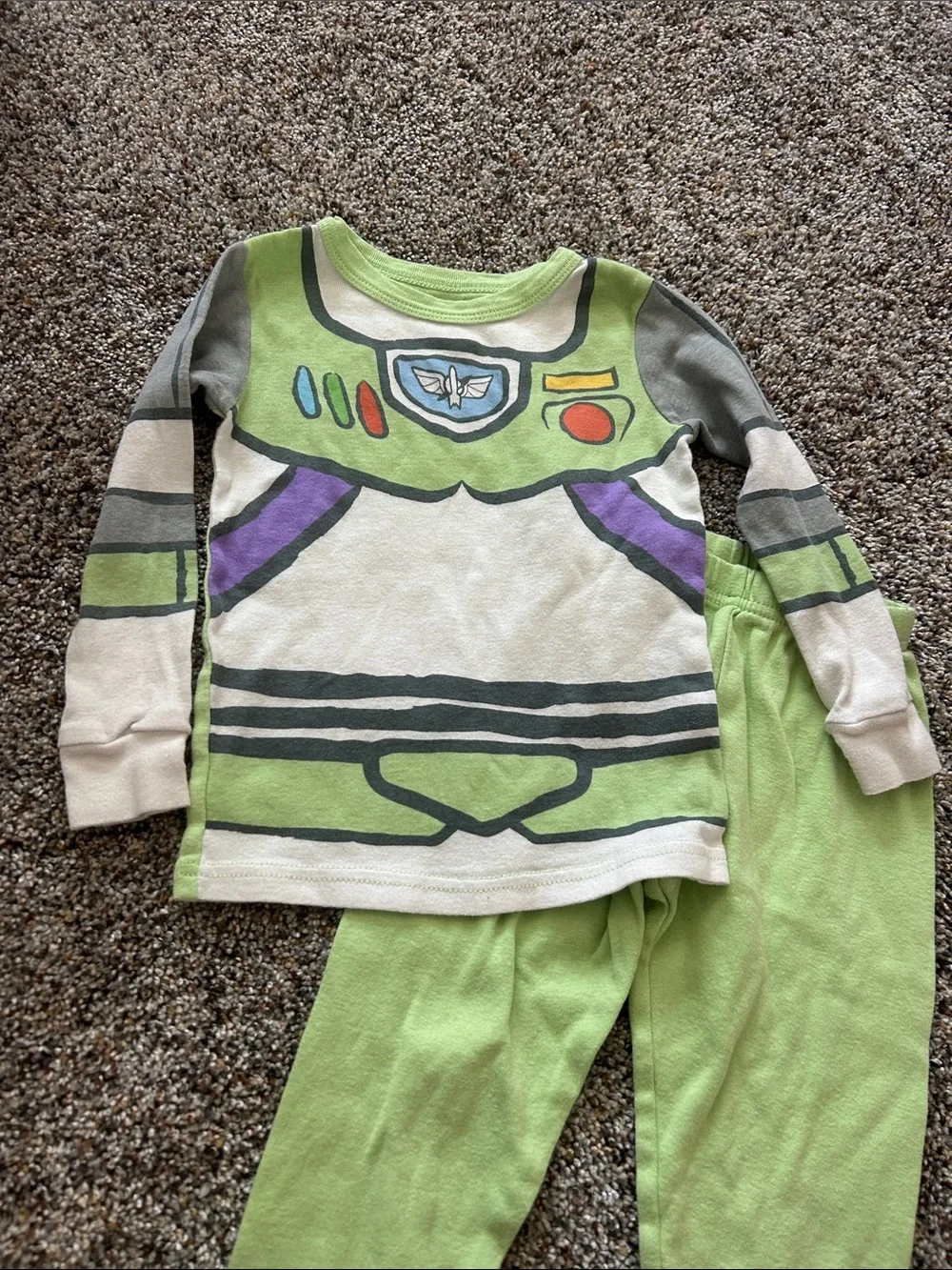 buzzlight year pajamas!
